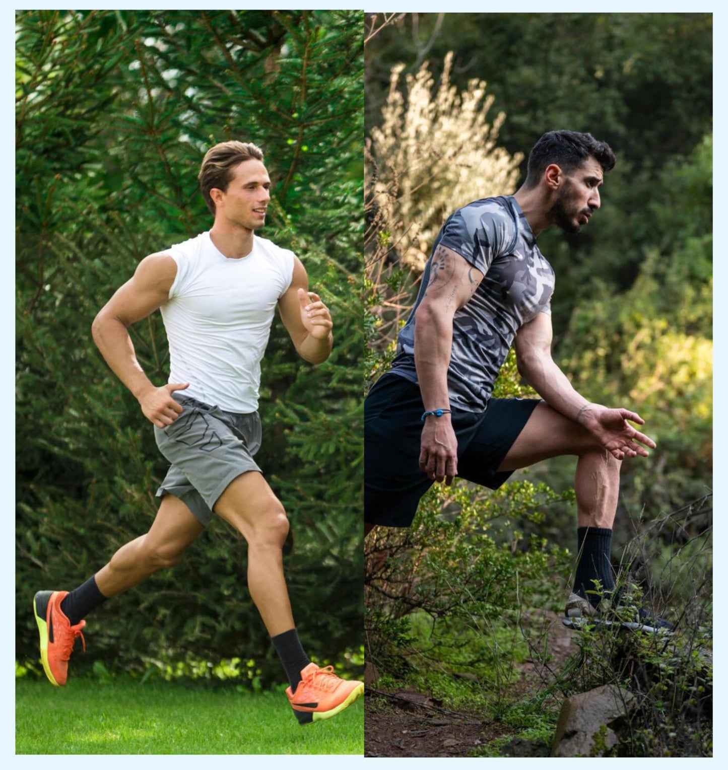 Men's Cushion Running Socks - 12 Pairs
