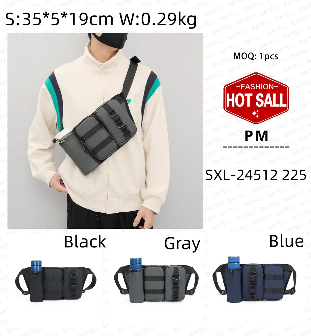 Fashion Sports Outdoor Multifunctional Bag - Water Bottle Bag Running