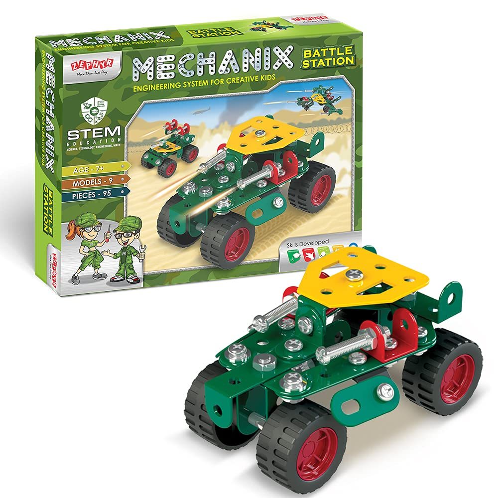 Metal Battle Station Steam Toy, Building and Construction Set